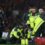 Luton captain Tom Lockyer collapses against Bournemouth