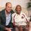 Prince William plays cricket with HMT Windrush passenger